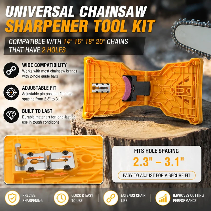 🔥Limited Time 50%🔥OffPortable Teeth Chainsaw Sharpener