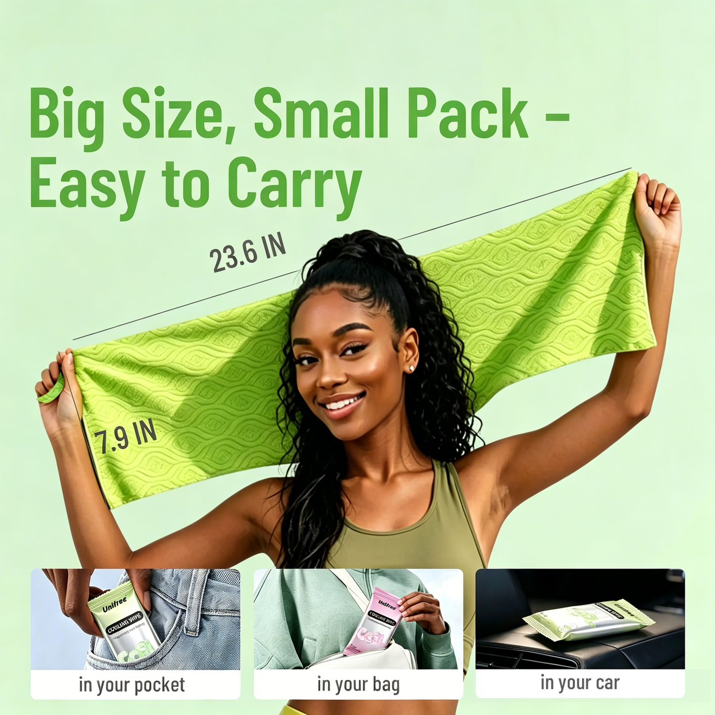 Bamafrontierman™❄️Reusable extra-large mint-infused quick-refreshing towel❄️