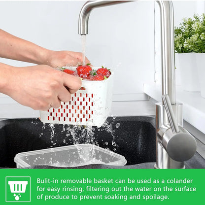 🍇Stackable fruit and vegetable preservation filter box