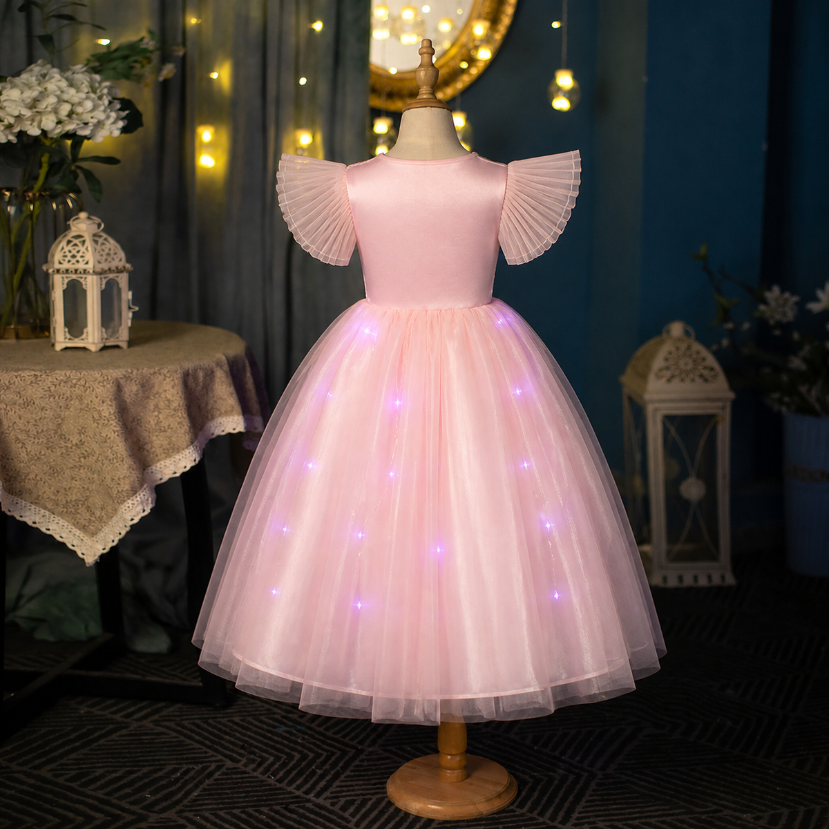 Magical Light-Up Princess Twirl Dress