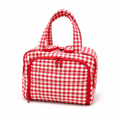 Large Capacity Double-Open Cosmetic Bag