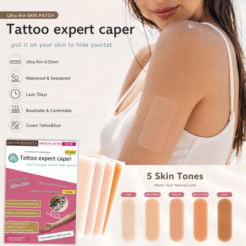 Tattoo Cover Up Patch Ideal for Japan Travel