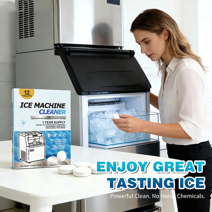 Ice maker cleaning tablets – remove limescale and odors