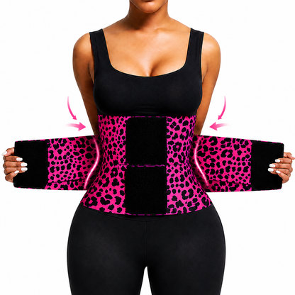 Multicolor Leopard Waist Shaper & Fitness Trimmer Belt