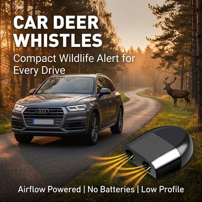 Car Deer Whistles for Low-Profile Wildlife Alerting