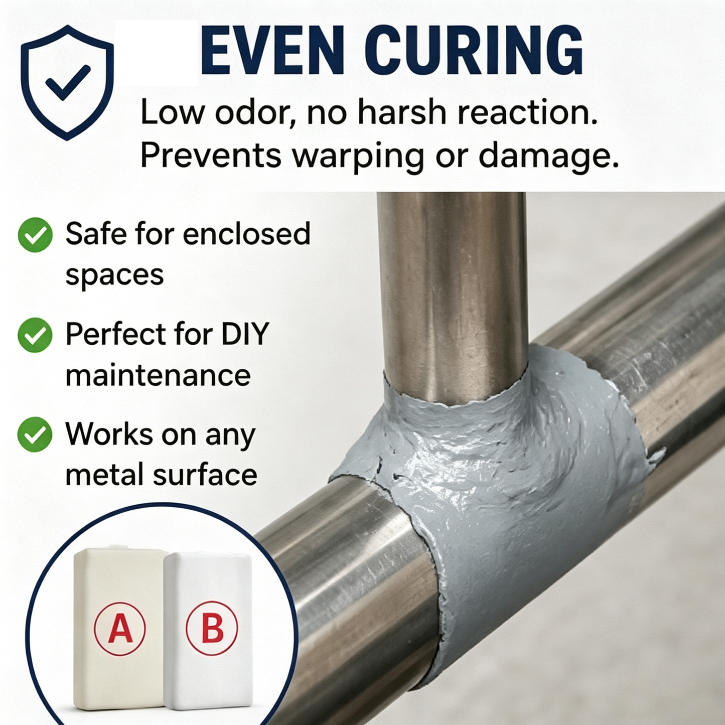 Epoxy resin repair putty – easily repair cracks and damaged parts