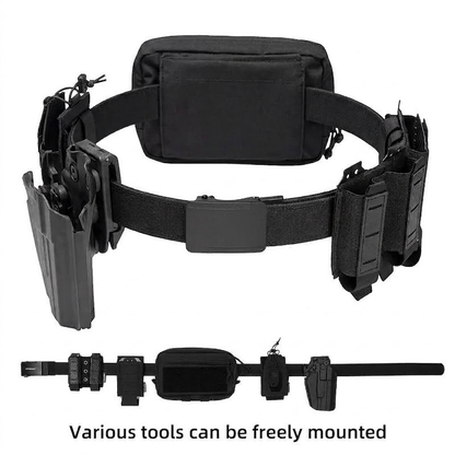 Quick-Release Tactical Belt – Heavy-Duty 1000D Nylon Work Belt