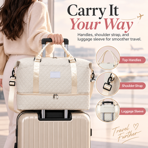 2-Piece Travel Bag Set – Pack More, Travel Smarter