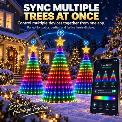 Smart ChristmasTree Lights - Change YourTree From Your Phone