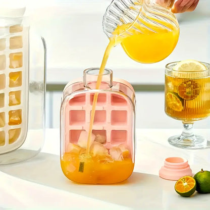 2-in-1 Refreshing Ice Cube Tray - Portable Cup