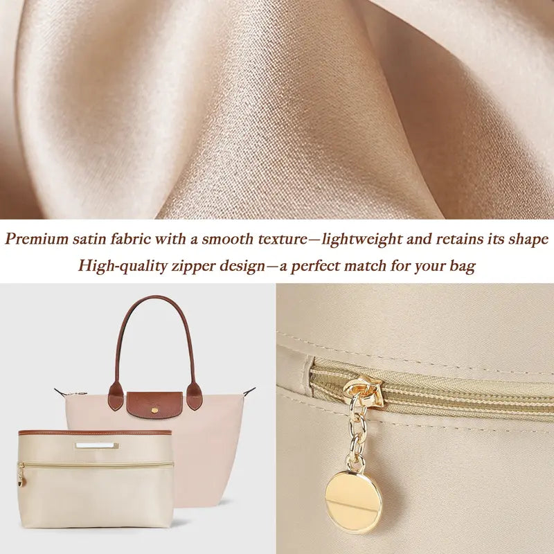 Luxury Satin Bag Insert &amp; Organizer