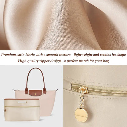 Luxury Satin Bag Insert &amp; Organizer