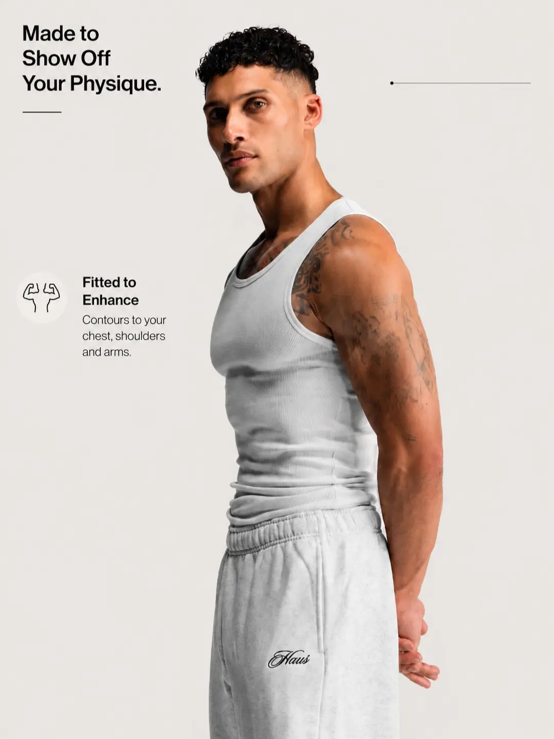 🥇 #1 Best-Selling🔥Premium Ultra-Soft Cotton Fitted Tanks 3 Pack
