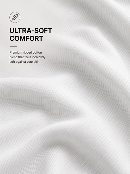 🥇 #1 Best-Selling🔥Premium Ultra-Soft Cotton Fitted Tanks 3 Pack