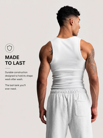 🥇 #1 Best-Selling🔥Premium Ultra-Soft Cotton Fitted Tanks 3 Pack
