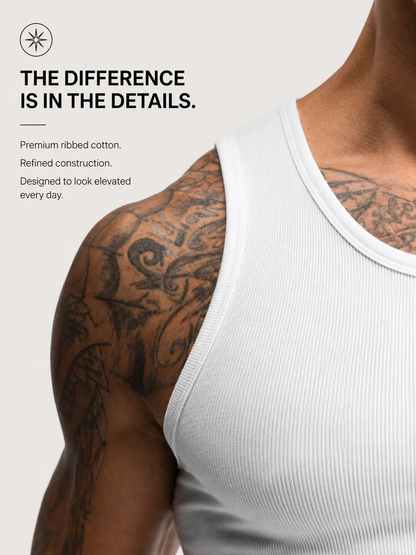 🥇 #1 Best-Selling🔥Premium Ultra-Soft Cotton Fitted Tanks 3 Pack