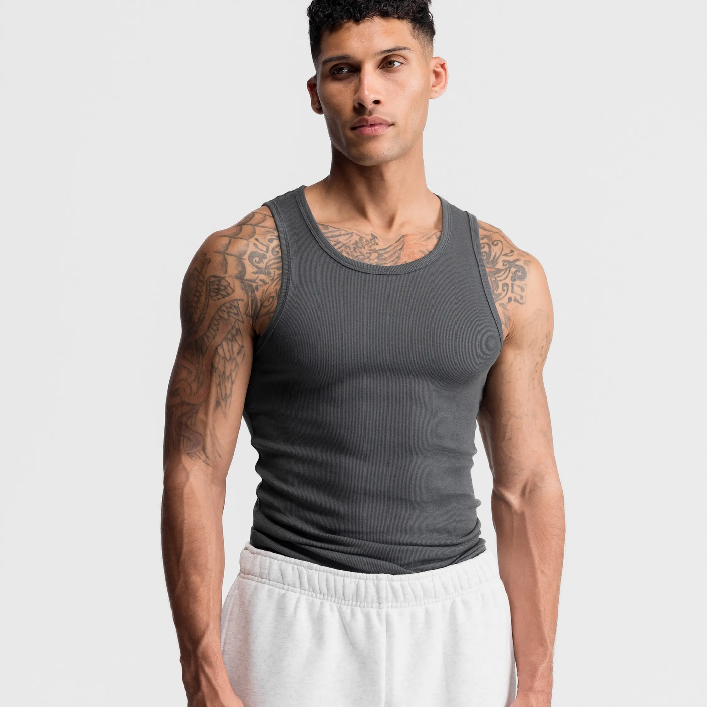 🥇 #1 Best-Selling🔥Premium Ultra-Soft Cotton Fitted Tanks 3 Pack