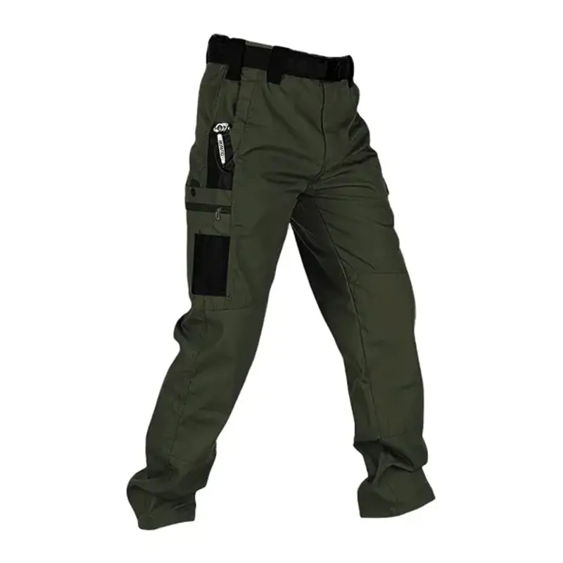 Men's Solid Color Tactical Work Pants
