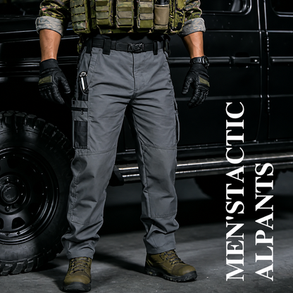 Men's Solid Color Tactical Work Pants