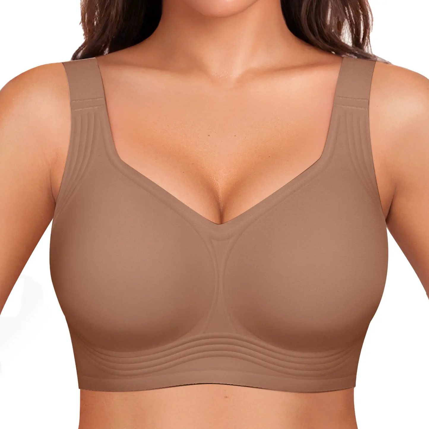 Jelly Seamless Lift Bra | Wireless Push-Up Comfort & Full Coverage