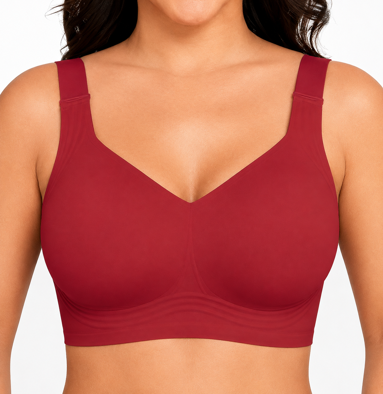 Jelly Seamless Lift Bra | Wireless Push-Up Comfort & Full Coverage