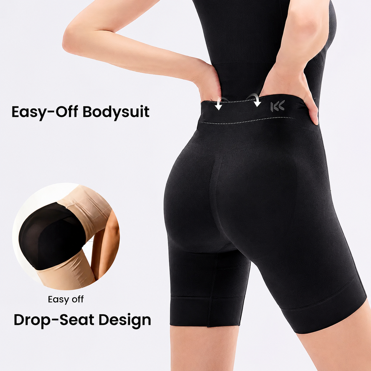 Butt Lift Shapewear Bodysuit | Tummy Control & Back Support