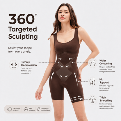 Butt Lift Shapewear Bodysuit | Tummy Control & Back Support
