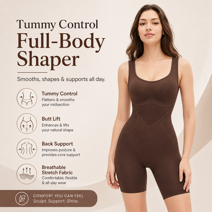 Butt Lift Shapewear Bodysuit | Tummy Control & Back Support