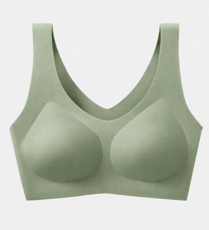 Seamless Wireless Full Coverage Bra – Soft, Breathable & Supportive