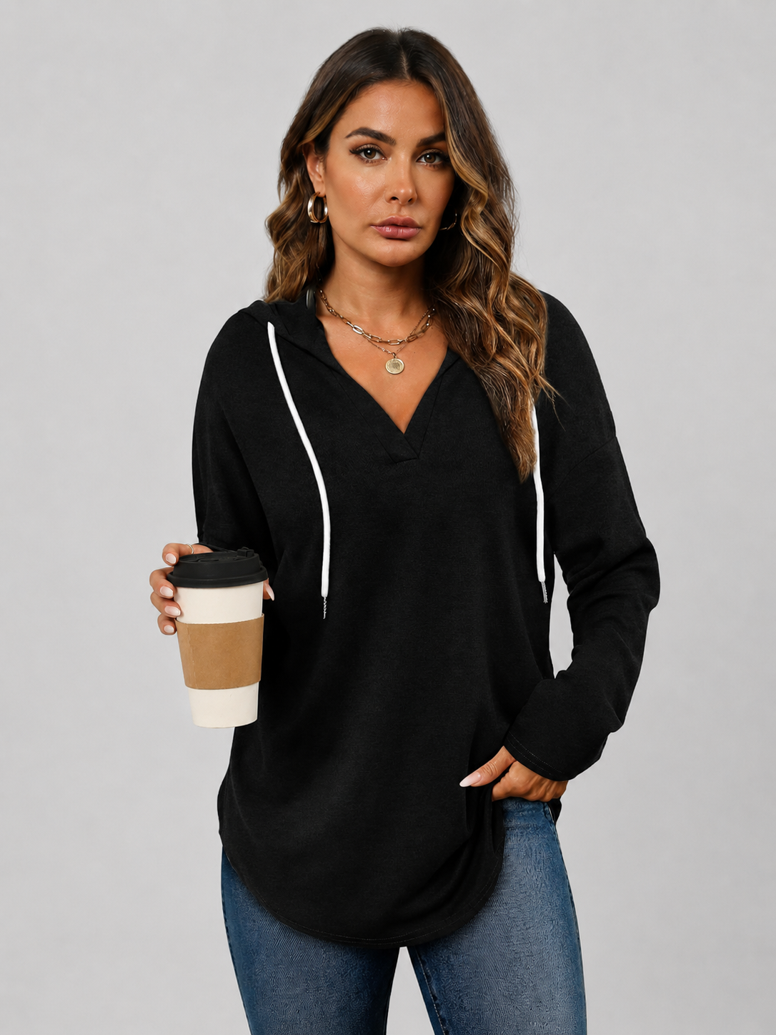 Women’s Oversized Hoodie | Lightweight & Relaxed Fit