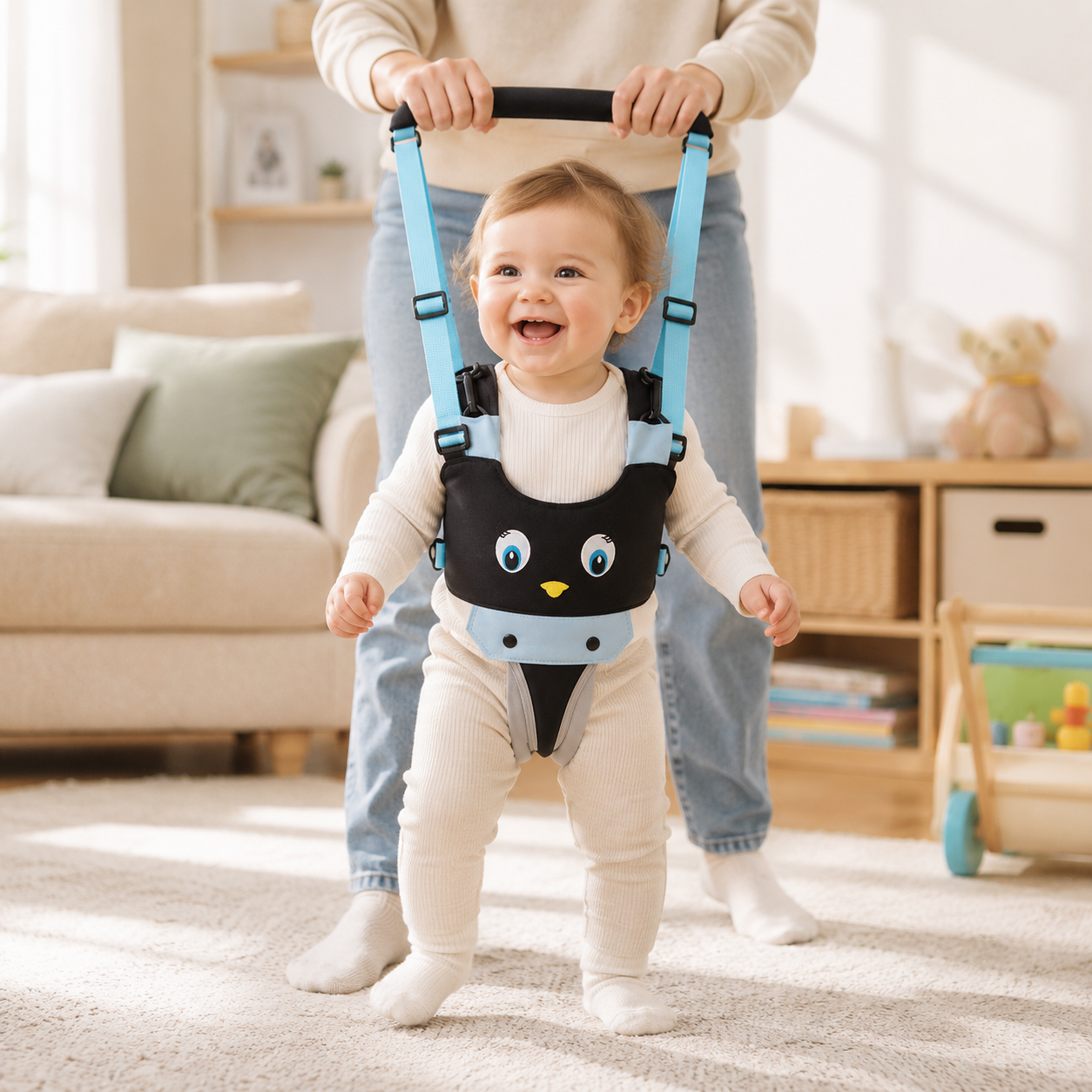 Adjustable Baby Walking Support Harness for 7–24 Months
