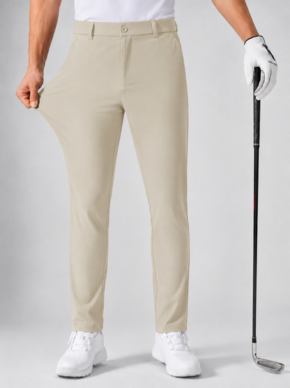 Men's Lightweight Stretch Golf & Dress Pants — All-Day Performance & Versatile Comfort