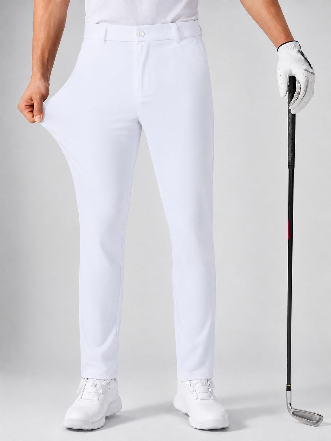 Men's Lightweight Stretch Golf & Dress Pants — All-Day Performance & Versatile Comfort