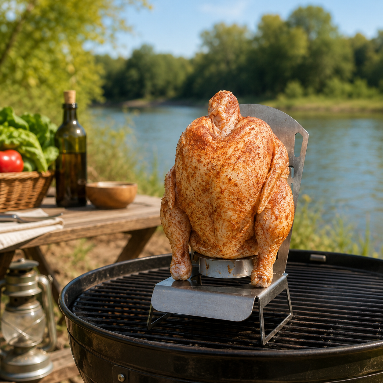 "The Ultimate Beer Can Chicken Chair — Turn Every BBQ Into a Party!"