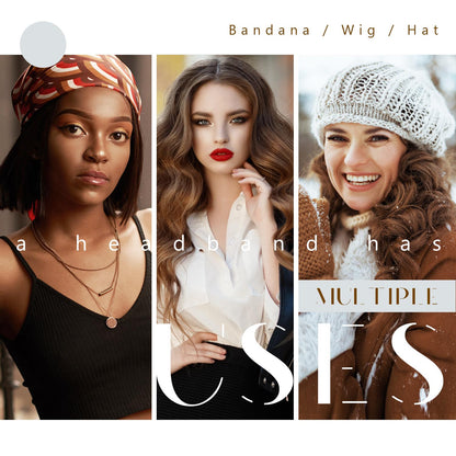 ✨️Women's Non-Slip Adjustable Velvet Wig Grip Band✨️