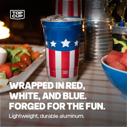 ⚡️Independence Day 49% OFF- 🦅 250th Anniversary Aluminum Party Cup — Reusable Patriotic Cups