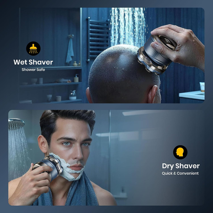 7D Men's Electric Shaver - A smooth shaving and haircutting experience