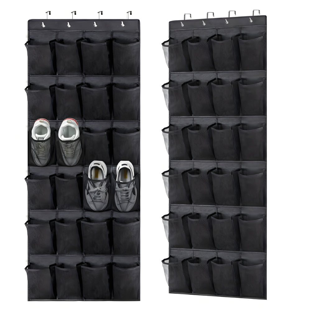 Space-Saving Over-the-Door Shoe Organizer