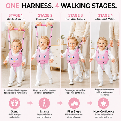 Adjustable Baby Walking Support Harness for 7–24 Months