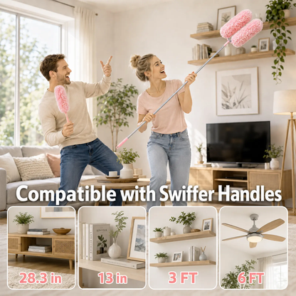7FT Extendable Duster with 360° Flexible Head