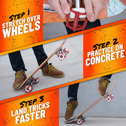 Master Skate Tricks 2x Faster Without Falling – Universal Wheel Safety Stops
