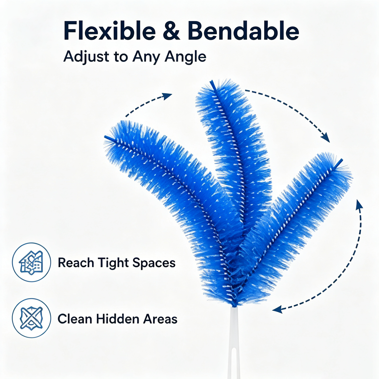 2-pack of microfiber dust cleaning brushes