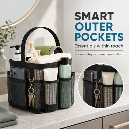 Breathable Quick-Dry Mesh Caddy &amp; Beach Tote Bag