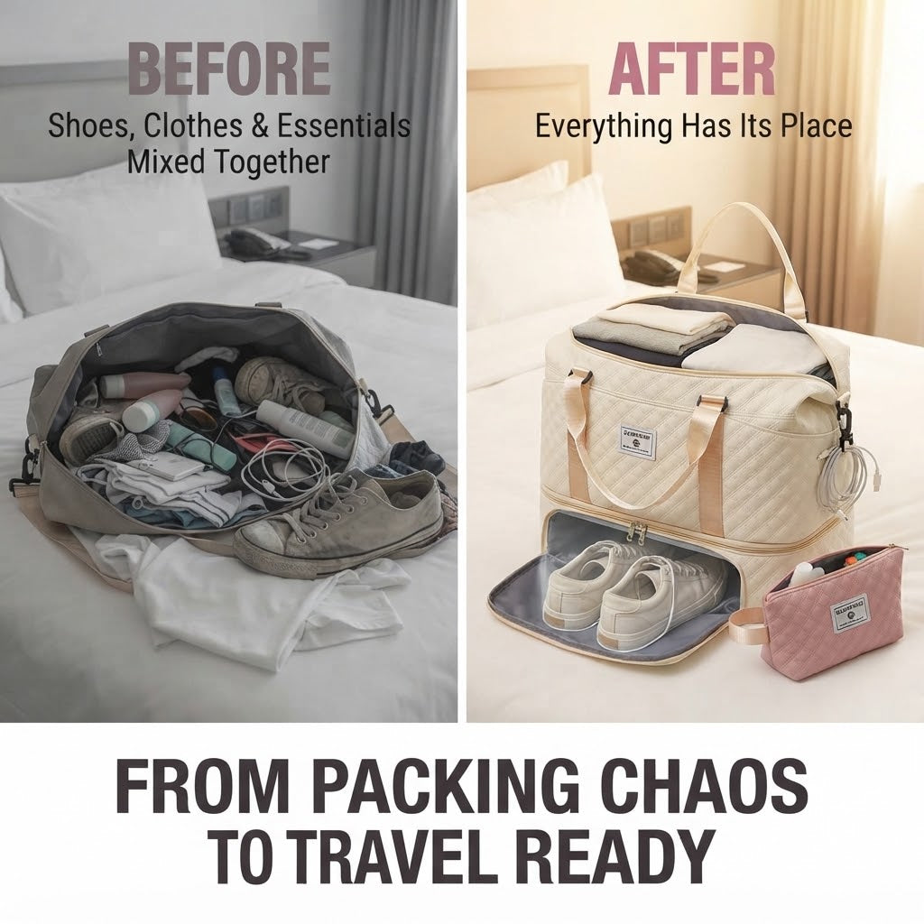 2-Piece Travel Bag Set – Pack More, Travel Smarter