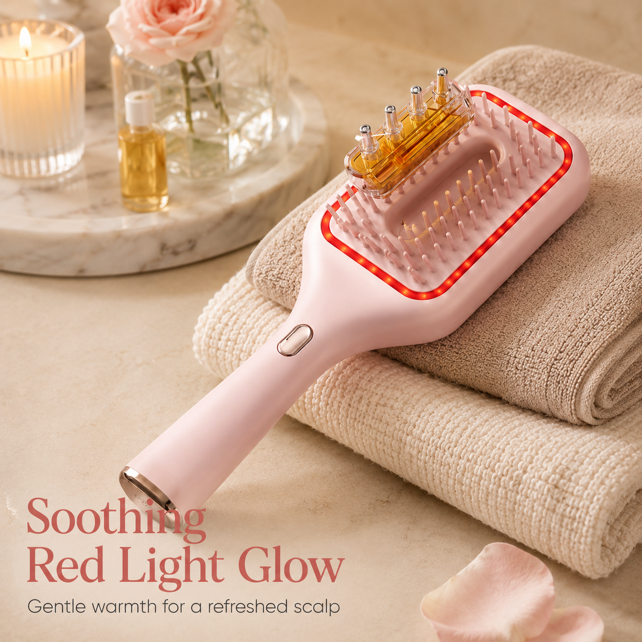 Red Light Scalp Care &amp; Oil Applicator Brush