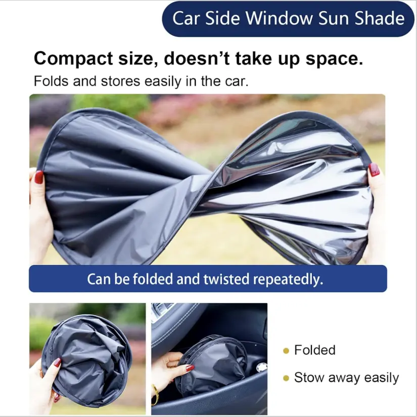 Car side window UV protection sunshade