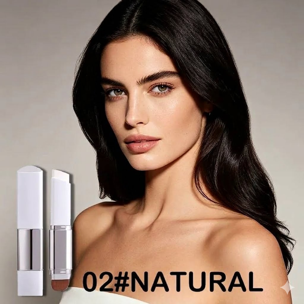 2-in-1 Foundation Stick With Built-In Brush