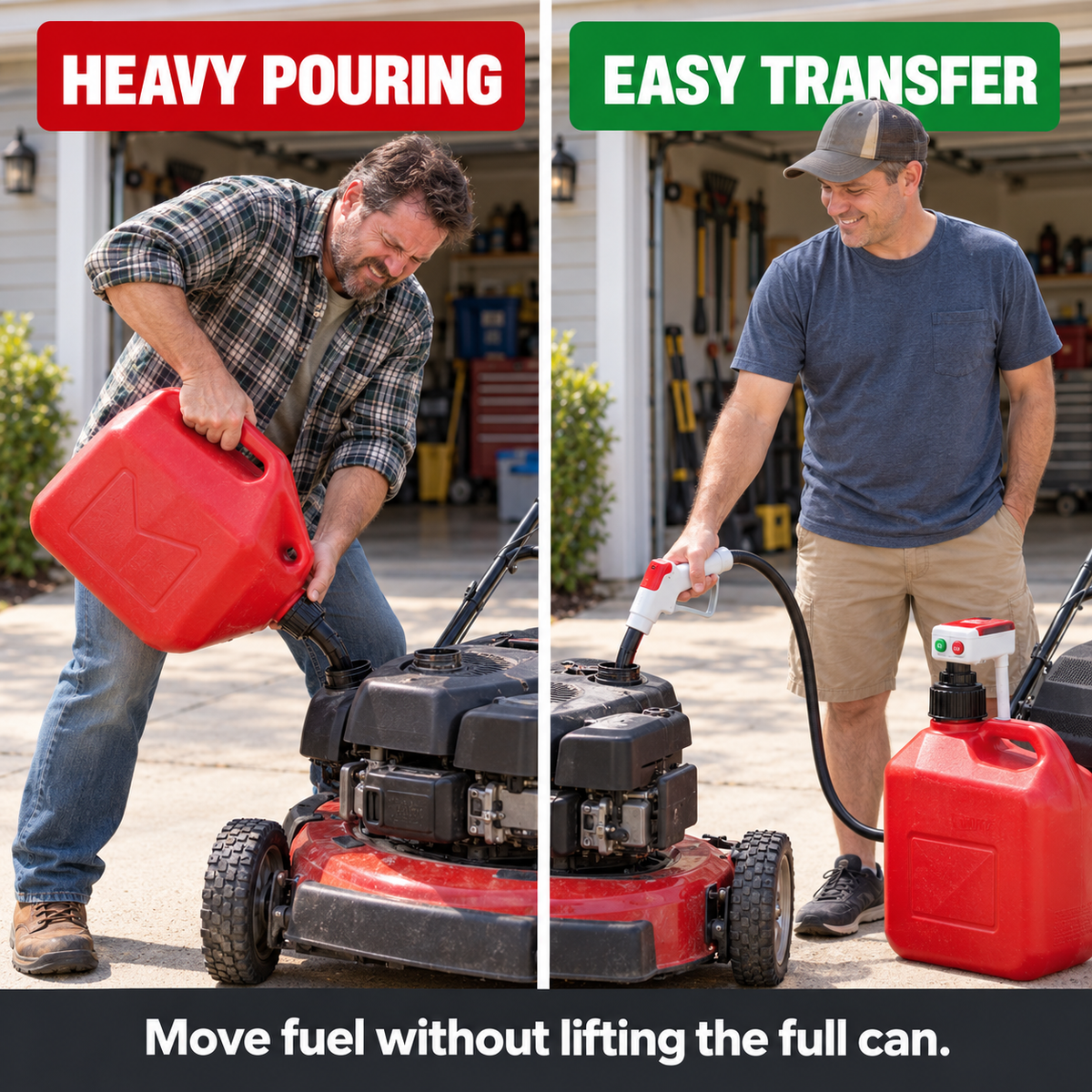 Automatic Fuel Transfer Pump with Auto-Stop Sensor