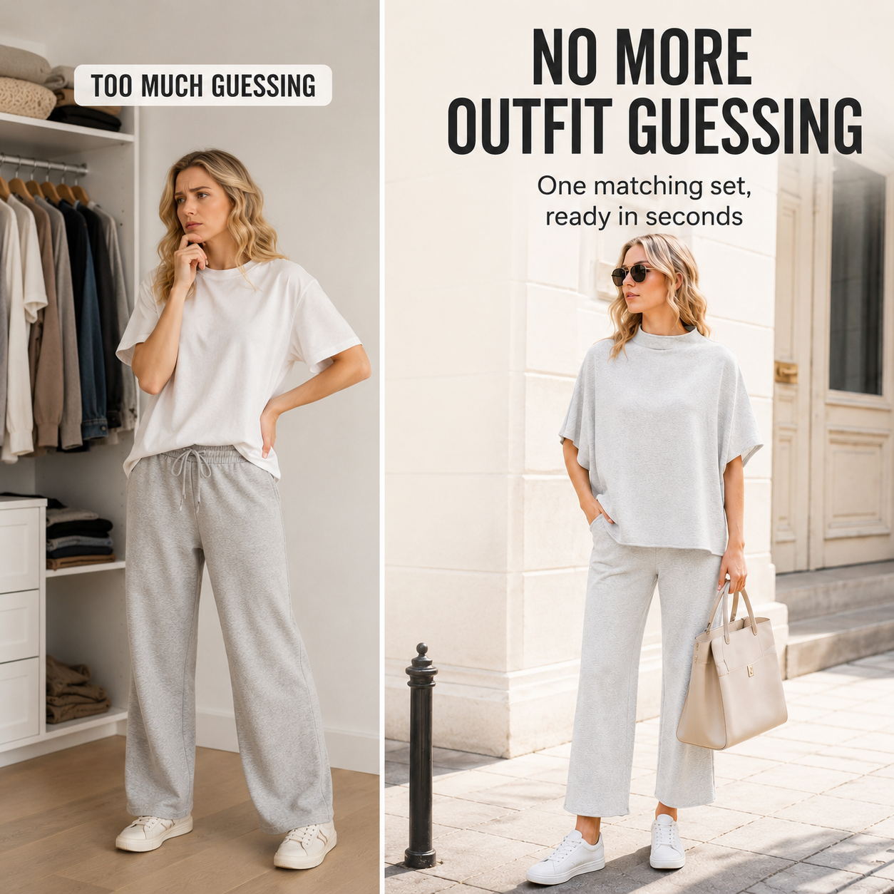 Effortless Relaxed Two-Piece Set for Everyday Style