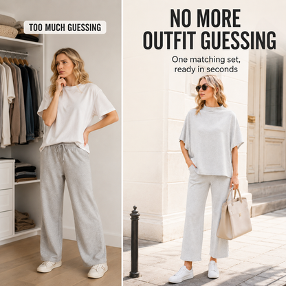 Effortless Relaxed Two-Piece Set for Everyday Style